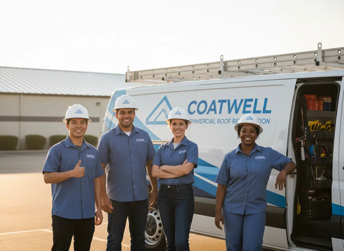 Commercial roof coating company in Graymont, IL